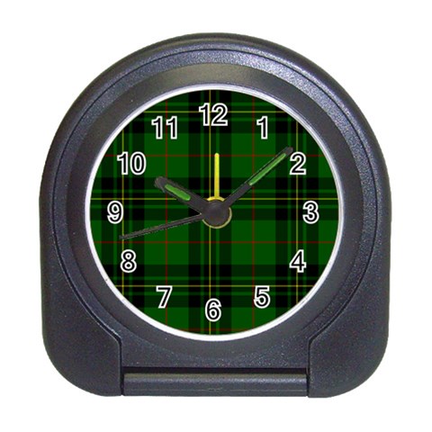 Forbes Tartan Desk Alarm Clock from ArtsNow.com Front