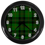 Forbes Tartan Wall Clock (Black)