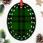 Forbes Tartan Ornament (Bell) Ornament (Oval Filigree)