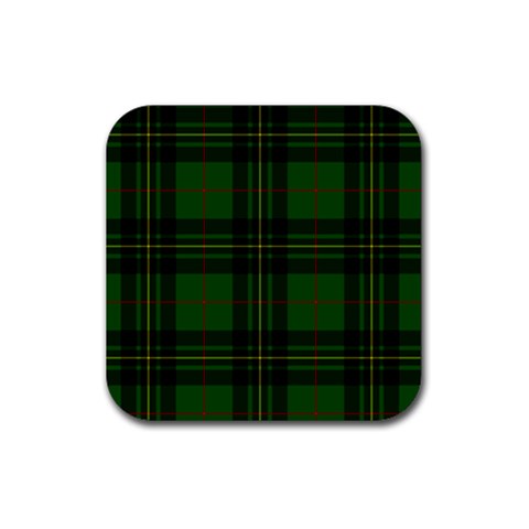 Forbes Tartan Rubber Coaster (Square) from ArtsNow.com Front