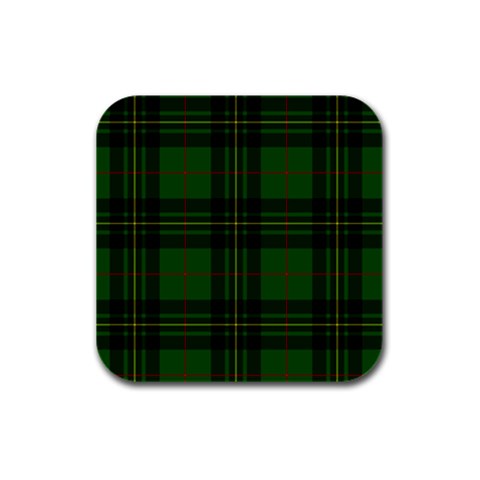 Forbes Tartan Rubber Square Coaster (4 pack) from ArtsNow.com Front