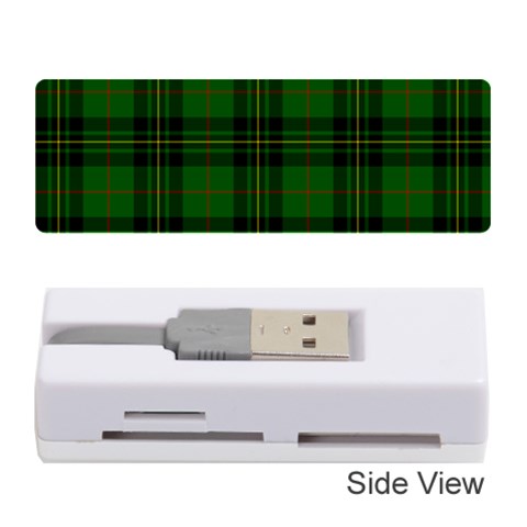 Forbes Tartan Memory Card Reader (Stick) from ArtsNow.com Front