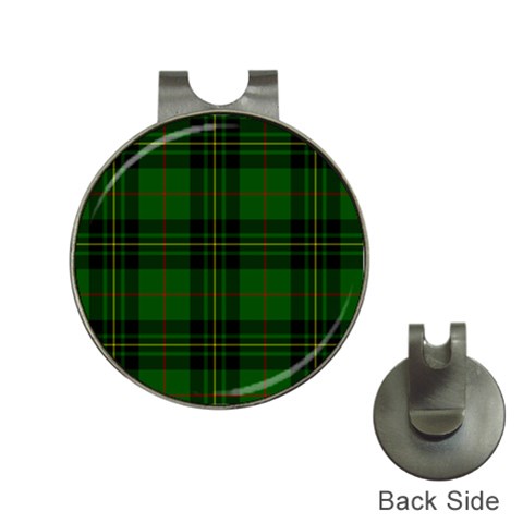 Forbes Tartan Golf Ball Marker Hat Clip from ArtsNow.com Front