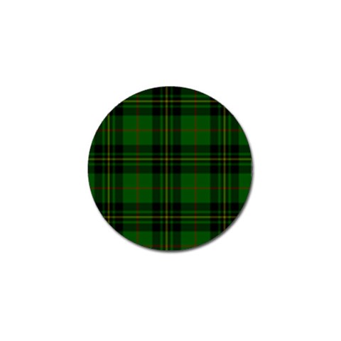 Forbes Tartan Golf Ball Marker from ArtsNow.com Front