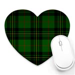 Forbes Tartan Heart Mousepad