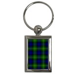 Gordon Tartan Key Chain (Rectangle)