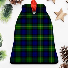 Gordon Tartan Bell Ornament (Two Sides) from ArtsNow.com Front