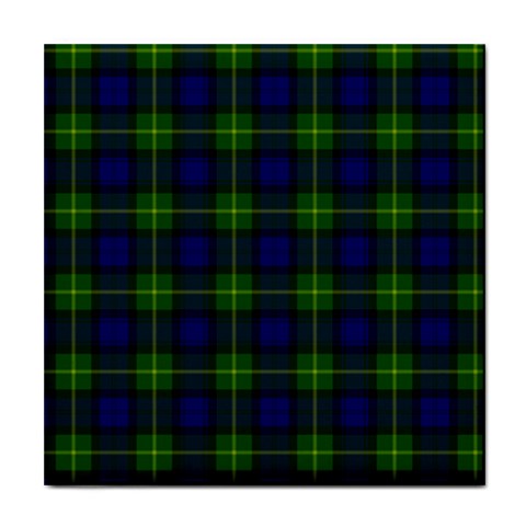 Gordon Tartan Tile Coaster from ArtsNow.com Front