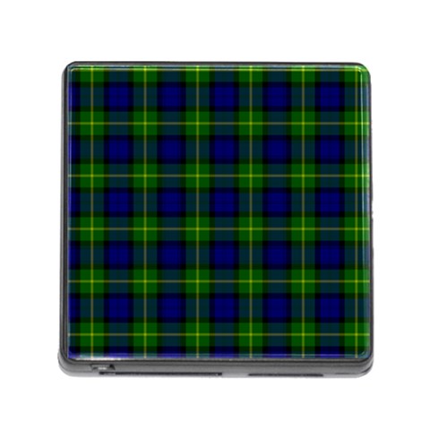 Gordon Tartan Memory Card Reader (Square) from ArtsNow.com Front