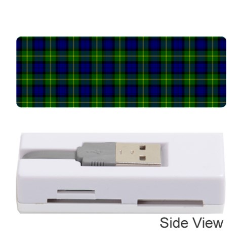 Gordon Tartan Memory Card Reader (Stick) from ArtsNow.com Front