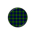 Gordon Tartan Hat Clip Ball Marker (4 pack)