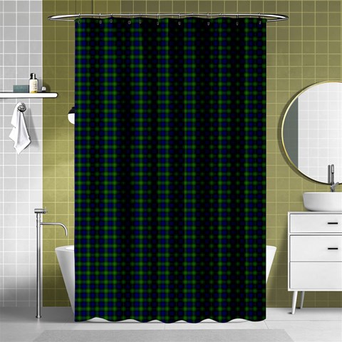 Gordon Tartan Shower Curtain 48  x 72  (Small) from ArtsNow.com Curtain(48  X 72 ) - 42.18 x64.8  Curtain(48  X 72 )