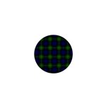 Gordon Tartan 1  Mini Button