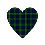 Gordon Tartan Magnet (Heart)