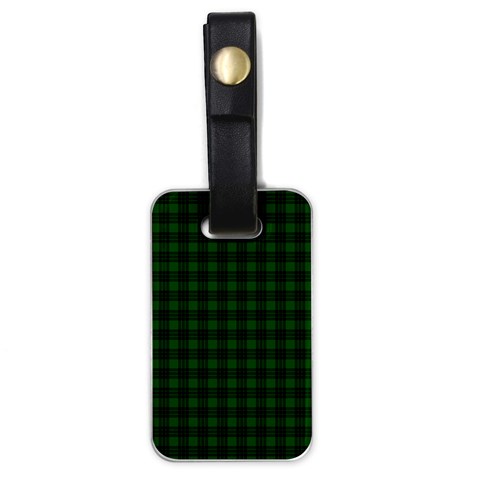 Graham Tartan Luggage Tag (One Side) from ArtsNow.com Front