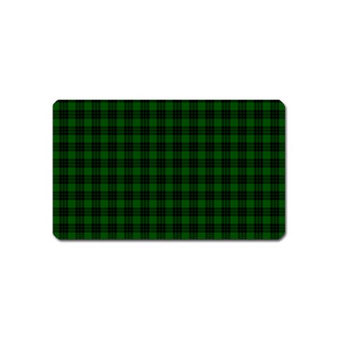 Graham Tartan Magnet (Name Card) from ArtsNow.com Front