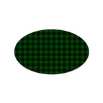 Graham Tartan Sticker (Oval)