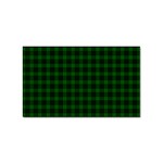 Graham Tartan Sticker (Rectangular)