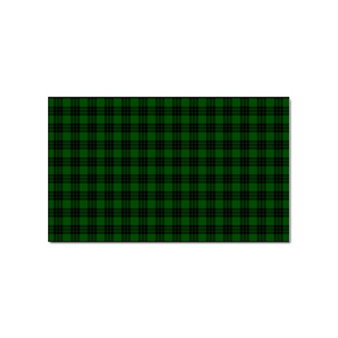 Graham Tartan Sticker Rectangular (10 pack) from ArtsNow.com Front