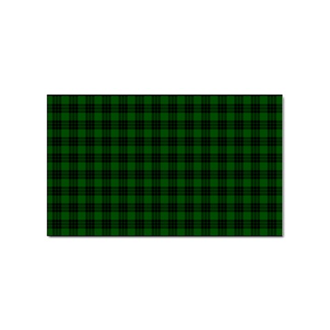 Graham Tartan Sticker Rectangular (100 pack) from ArtsNow.com Front