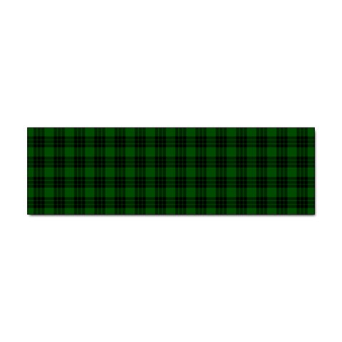 Graham Tartan Sticker (Bumper) from ArtsNow.com Front