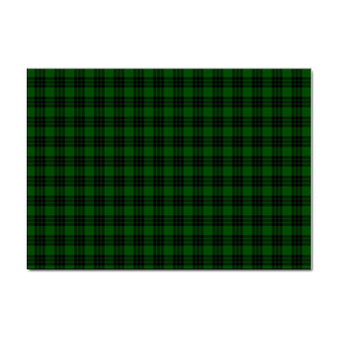 Graham Tartan Sticker A4 (10 pack) from ArtsNow.com Front