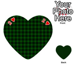 Graham Tartan Playing Cards 54 (Heart) from ArtsNow.com Front - Heart2