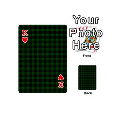 King Graham Tartan Playing Cards 54 (Mini) from ArtsNow.com Front - HeartK