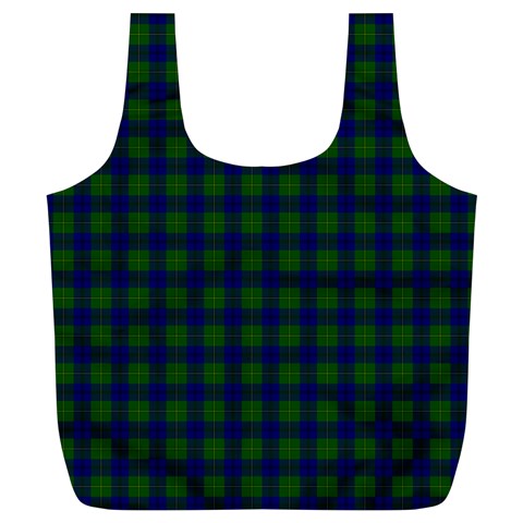 Johnston Tartan Full Print Recycle Bag (XL) from ArtsNow.com Front