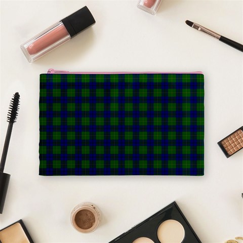 Johnston Tartan Cosmetic Bag (M) from ArtsNow.com Front