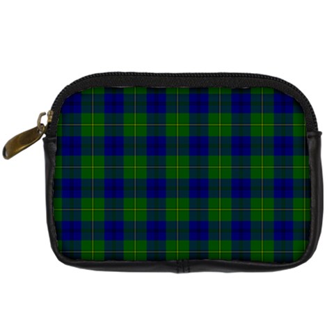 Johnston Tartan Digital Camera Leather Case from ArtsNow.com Front