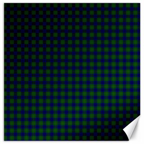 Johnston Tartan Canvas 12  x 12  from ArtsNow.com 11.4 x11.56  Canvas - 1