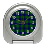 Johnston Tartan Desk Alarm Clock