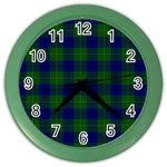 Johnston Tartan Color Wall Clock