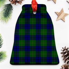 Johnston Tartan Bell Ornament (Two Sides) from ArtsNow.com Front