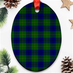 Johnston Tartan Ornament (Oval)