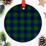 Johnston Tartan Ornament (Round)