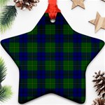 Johnston Tartan Ornament (Star)