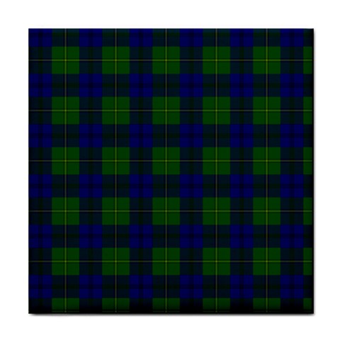 Johnston Tartan Tile Coaster from ArtsNow.com Front