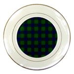 Johnston Tartan Porcelain Plate