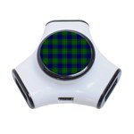 Johnston Tartan Portable USB Hub (One Side)