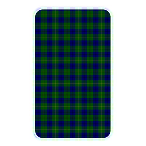 Johnston Tartan Memory Card Reader (Rectangular) from ArtsNow.com Front