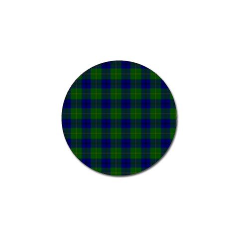 Johnston Tartan Golf Ball Marker from ArtsNow.com Front