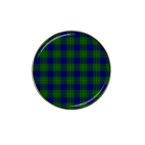 Johnston Tartan Hat Clip Ball Marker from ArtsNow.com Front