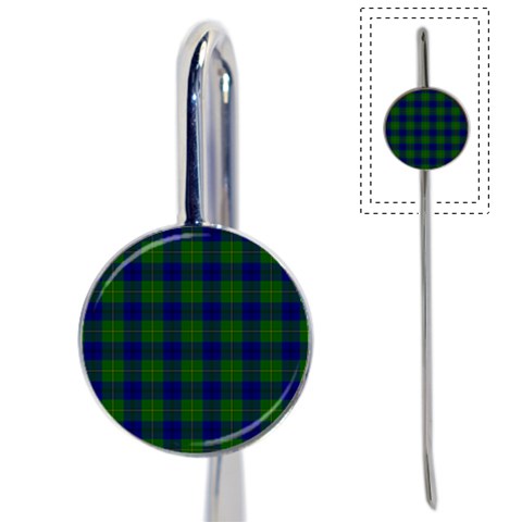 Johnston Tartan Book Mark from ArtsNow.com Front