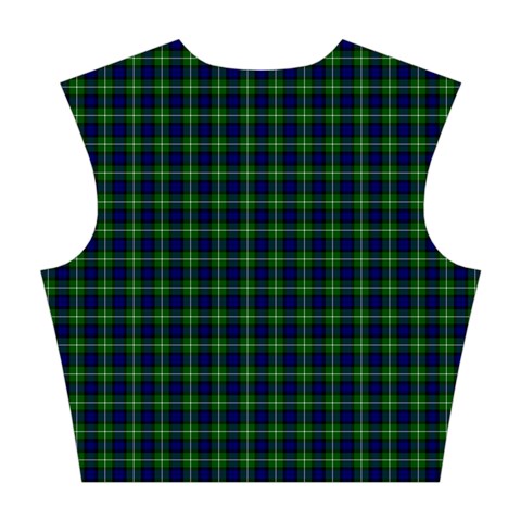 Lamont Tartan Cotton Crop Top from ArtsNow.com Back