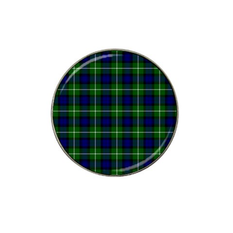 Lamont Tartan Hat Clip Ball Marker from ArtsNow.com Front