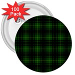 MacArthur Tartan 3  Button (100 pack)