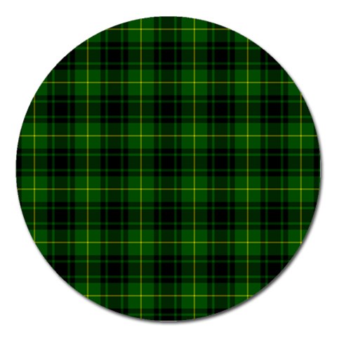 MacArthur Tartan Magnet 5  (Round) from ArtsNow.com Front