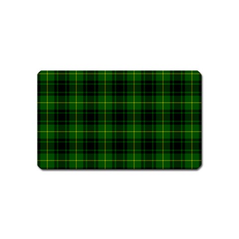 MacArthur Tartan Magnet (Name Card) from ArtsNow.com Front